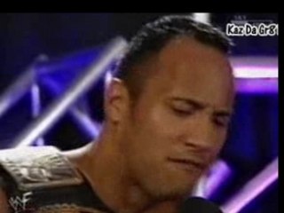 The Rock Interview - Insurrextion 2000