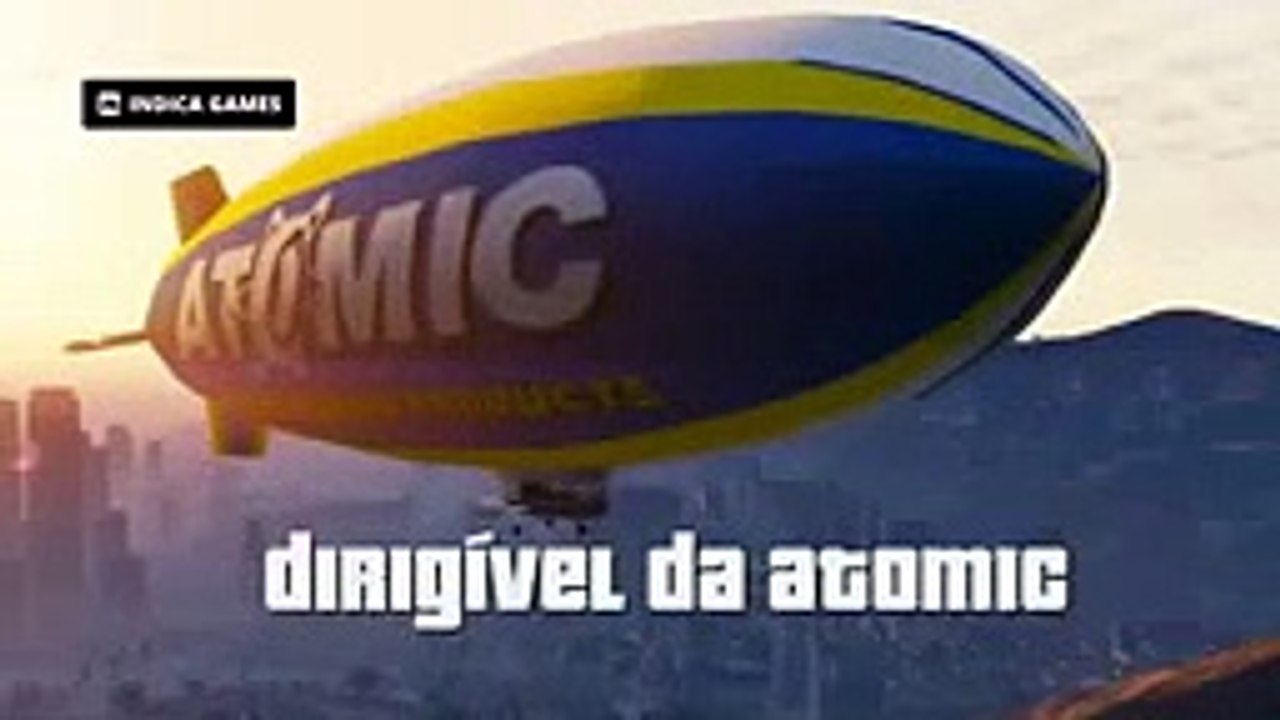 GTA V Como pegar o Dirigível da Atomic How to get Atomic Blimp GTA 5 PS3 XBOX 360