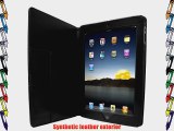 MyGear Products Newport Beach Folio Case for iPad 2 (Black) with 2 Clear Screen Protectors.