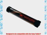 Skinomi? TechSkin - Sony Tablet P Screen Protector   Dark Wood Full Body Skin Protector / Front