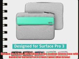 Surface Pro 3 Case ESR Brilliant Series Cushion Sleeve Case with Handle for Surface Pro 3 12