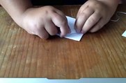 Caja de papel de origami , bomba de agua