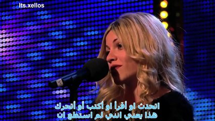 Aliki chrysochou britain got talent arabic مترجم للعربية