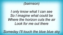 Alan Parsons Project - Blue Blue Sky I Lyrics