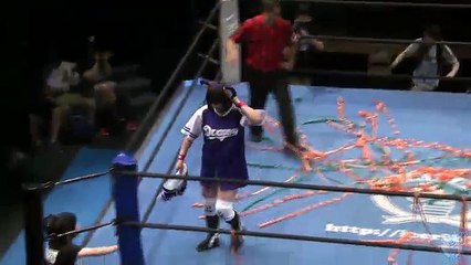 {Ice Ribbon} Akane Fujita Vs. Risa Sera (6/21/15)