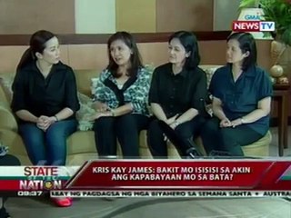 SONA: Panayam ni Jessica Soho kay Kris Aquino ukol sa iringan nila ni James Yap