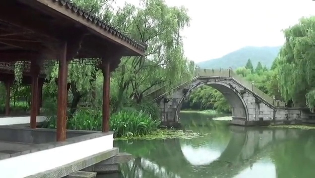 CHINA Part 5 of 11, Hanzhou 2 of 2, West Lake, Red Carp Pond & Surrounding Gardens, Yue Fei, Impression West Lake 2of2, 9 Jun 2015