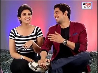 Rajeev Masand interview with Parineeti Chopra & Sidharth Malhotra