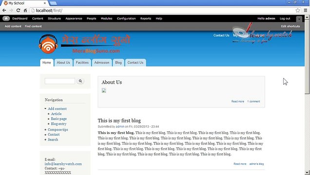 User Management in Drupal Part 3 Upload By MyAttckcity.com - Episode #21