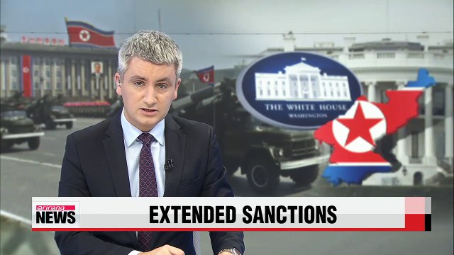 U.S. extends sanctions on N. Korea