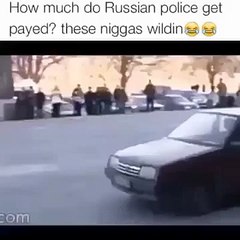 Russian Police Officers Wildin'