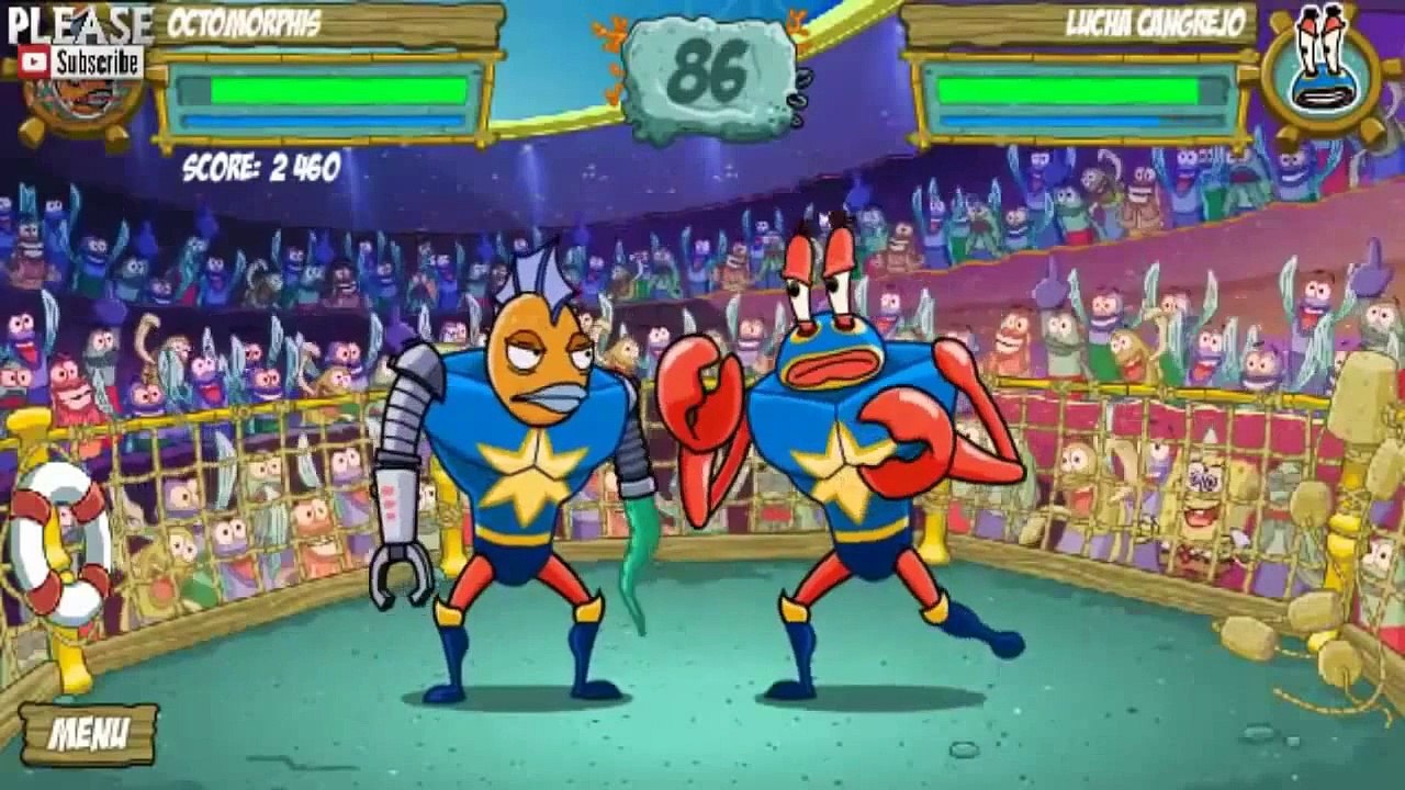 Spongebob Squarepants ultimate enemy face off videos games for kids