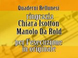 Chiara Isotton, soprano, in Salve Regina di Puccini. All'organo il maestro Manolo Da Rold