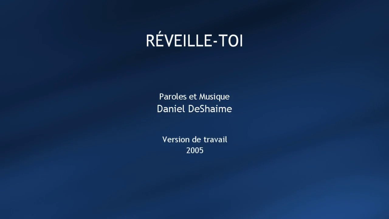 DeShaime - Réveille-toi