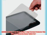KHOMO: Privacy 4 way (not cheap 2-way) Screen Protector Film Filter for Motorola Xoom Tablet