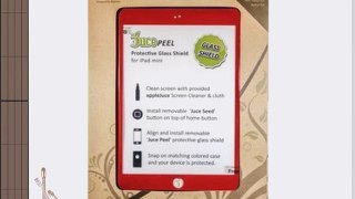 JucePeel Color Glass Screen Protection Kit for iPad mini (JM-KIT-IMRED)