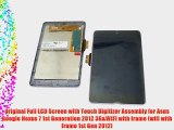Original Full LCD Screen with Touch Digitizer Assembly for Asus Google Nexus 7 1st Generation