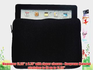 10 inch Rikki KnightTM Skeleton Picking Nose Design Laptop sleeve - Ideal for iPad 234 iPad