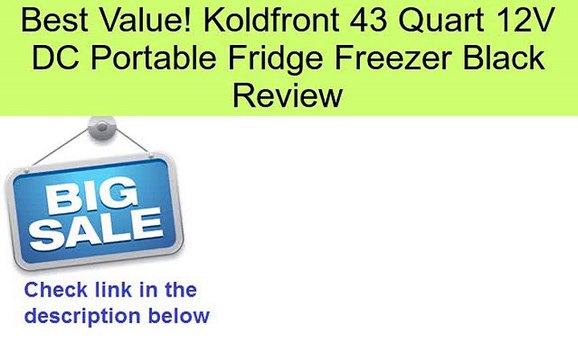 Koldfront 43 Quart 12V DC Portable Fridge Freezer Black Review