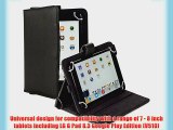 Cooper Cases(TM) Magic Carry LG G Pad 8.3 Google Play Edition (V510) Tablet Folio Case w/ Shoulder