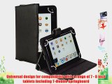 Cooper Cases(TM) Magic Carry T-Mobile Springboard Tablet Folio Case w/ Shoulder Strap in Black