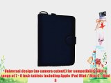 Cooper Cases(TM) Magic Carry Apple iPad Mini / Mini 2 / Mini 3 Tablet Folio Case w/ Shoulder