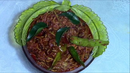 Aam Ki Chutney (Mango Thokku Pickle) with english subtitles