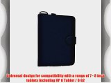 Cooper Cases(TM) Magic Carry HP 8 Tablet / 8 G2 Tablet Folio Case w/ Shoulder Strap in Blue