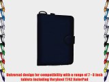 Cooper Cases(TM) Magic Carry Verykool T742 KolorPad Tablet Folio Case w/ Shoulder Strap in