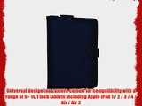 Cooper Cases(TM) Magic Carry Apple iPad 1 / 2 / 3 / 4 / Air / Air 2 Tablet Folio Case w/ Shoulder