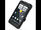 PDair Aluminum Metal Case for HTC Evo 4G - Open Screen Design (Black)