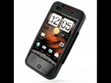 PDair Aluminum Metal Case for Verizon Wireless HTC Droid Incredible ADR6300 - Open (Black)