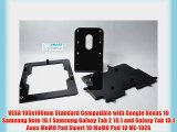 Black VESA Kit with Desktop Stand for Google Nexus 10 Samsung Galaxy Note 10.1 Samsung Galaxy