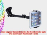 Arkon Long Arm Windshield Suction Car Mount Holder for Apple iPad mini iPhone 6 Plus iPhone