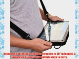 Cooper Cases(TM) Magic Carry HP 10 Plus / HP Omni 10 Tablet Folio Case w/ Shoulder Strap in