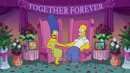 The Simpsons: "Marge" y "Homero" desmienten rumores de su divorcio