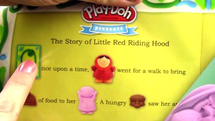 PLAY DOH Little Red Riding Hood ★ Box Open ★ Storytime Kids Video