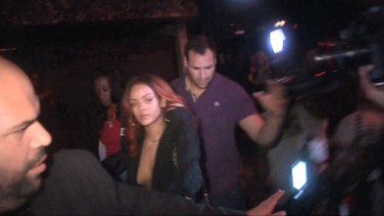 Rihanna PDA With Boyfriend In Front Of Chris Brown