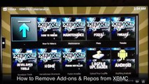 How to Remove Add-ons and Repos from XBMC