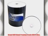 200 Pieces MaxTek Premium White Inkjet HUB Printable DVD-R DVDR 16x Blank Disc Media