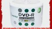 Smartbuy 4.7gb/120min 16x DVD-R Silver Inkjet Hub Printable Blank Media Data Record Disc (600-Disc)