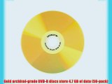 Verbatim UltraLife 4.7 GB 8x Gold Archival Grade DVD-R 50-Disc Spindle 95355