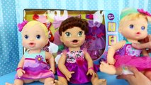 BABY ALIVE Doll Dress Up Party With New Clothes for Baby All Gone Doll & Bipsy Burpy DisneyCarToys