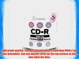 Smartbuy 200-disc 700mb/80min 52x CD-R White Top Blank Data Recordable Media Disc