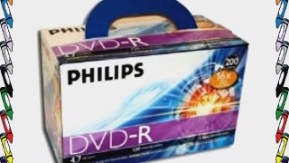 Philips DM4S6U02C/17 4.7 GB 16X DVD-R (200PK BOX)