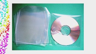 Polyethylene CD/DVD Sleeve w/ Flap 1000 Pack