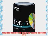 TDK 4.7GB 16X DVD R 75 Pack Spindle Disc Model 61931