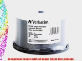 Inkjet Printable DVD-R Discs 4.7GB 8x Spindle White 50/Pack