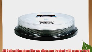 Optical Quantum OQBDRDL06GWIPH-10 6X 50 GB BD-R DL Glossy White Inkjet Printable Blu-Ray Double