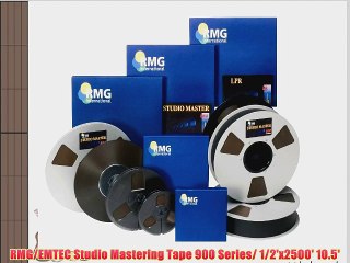 RMG/EMTEC Studio Mastering Tape 900 Series/ 1/2'x2500' 10.5'